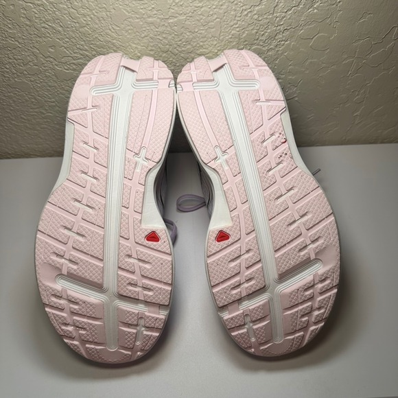 Salomon Womens 8.5 Aero Glide Purple Comfort Running Performance Shoes Foam Golf - Picture 6 of 9